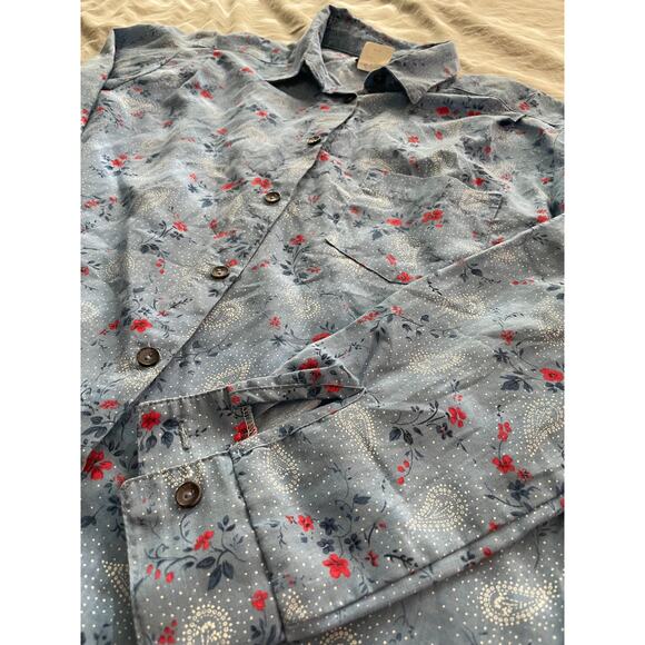 Vtg. "Tapestry" Button Down SZ M - Picture 7 of 7